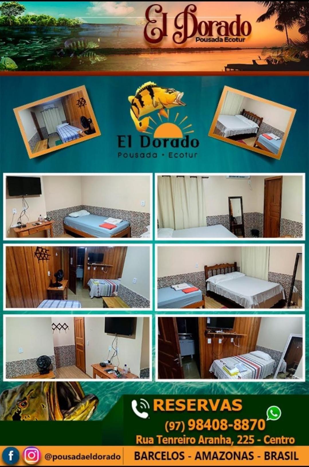 Apartament El Dorado Pousada Barcelos Zewnętrze zdjęcie